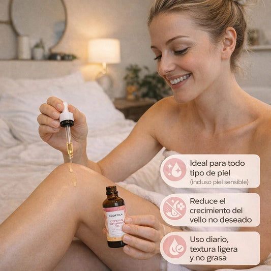 Aceite Godetica™ - Menos Vello, Más Suavidad
